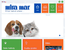 Tablet Screenshot of mira-mar.cz